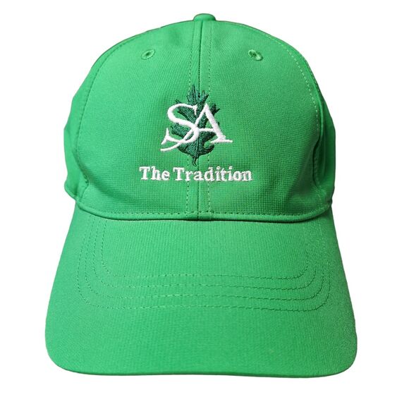 Nike Green Golf Cap ADULT SIZE OSFM sa the tradition strapback windproof hat nwt - Picture 1 of 9